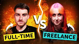 Freelance VS Full-Time | The ULTIMATE Debate - w/ Motion by Scott