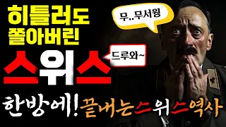 유럽의강대국들이 "무서워서" 못 건든 유일한 나라.. "충격"적인 스위스의 방어시스템