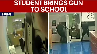 Mesquite school shooting: Police release video, 911 calls of confrontation with student