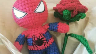 Spiderman a crochet paso a paso 🕷️ 15 cm