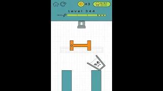 Happy Glass Level 344. 3 Stars Walkthrough