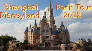 Disneyland Shanghai complete Park Tour 2018, All Rides, Shows, Lands, New Toy Story Land, China 2018