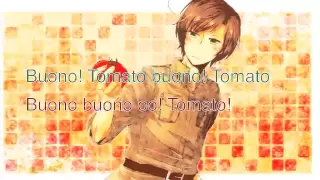 Delicous Tomato Song Romano[English and Romanji]