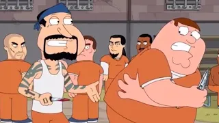 Family Guy Quagmire stabs Peter in Prison