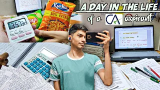 📚A Realistic Day in the Life of a CA aspirant✨[10:00am-4:00pm]