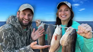 Who is this Lady and Why is She FISHING With Me? (CATCH AND COOK)