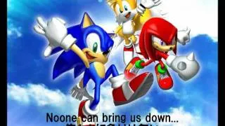 Sonic Heroes lyrics　【和訳付き】