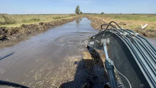 VALETÃO FICOU BEM LIMPO ✅ Escavadeira hidráulica op iago ( Parte 3 )