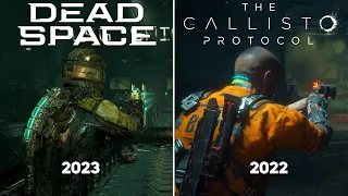Dead Space Remake vs The Callisto Protocol - Physics and Details Comparison