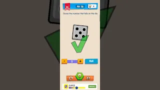 level 16 | iq boost | guess the number that falls on the die