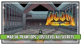 Doom 64 LOST LEVEL Map 34 Plant Ops All Secrets Walkthrough