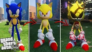 The EVIL SUPER SONIC the Hedgehog (GTA 5 Mods)