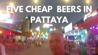 My five cheap beers in Pattaya
