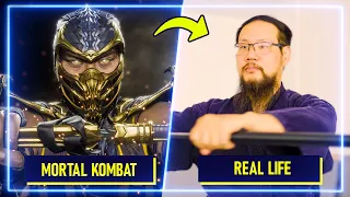 Japanese Sword Experts RECREATE moves from Mortal Kombat 11 | Experts Try