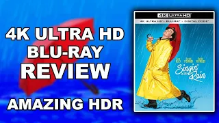 SINGIN' IN THE RAIN (1952) 4K ULTRA HD BLU-RAY | 4K VIDEO REVIEW | TECHNICOLOR IN HDR!!!