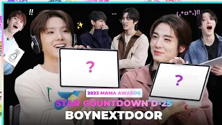 [#2023MAMA] STAR COUNTDOWN D-25 by BOYNEXTDOOR #유료광고포함