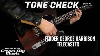 TONE CHECK: 2022 Fender George Harrison Rosewood Telecaster Demo