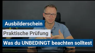 Ausbilderschein (IHK/HWK) - So läuft sie WIRKLICH ab, die praktische Prüfung beim Ausbilderschein