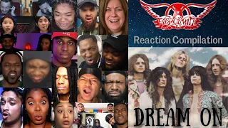 REACTION MONTAGE | Aerosmith - Dream On | First Time Compilation | *DESCRIPTION*