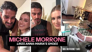 Michele Morrone likes Anna-Maria Sieklucka's shoes | "365 Days: This Day" Virtual Premiere