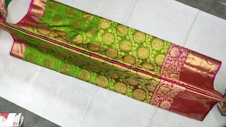 folding|| pure silk saree