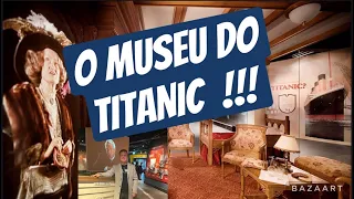 O museu do TITANIC existe e é Incrível !!! [pt1]