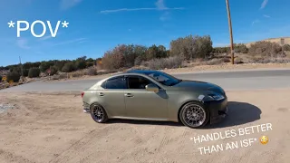 Ripping through the Backroads in my FBO 06’ Lexus IS350 (POV)