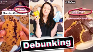 Debunking "Healthy" TikTok DESSERTS |  Ann Reardon How To Cook That