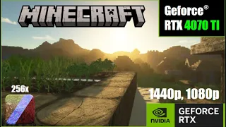 RTX 4070 TI Minecraft Patrix 256x