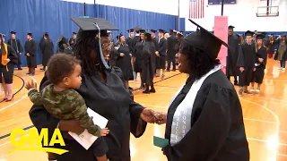 Mother and daughter graduate from community college together