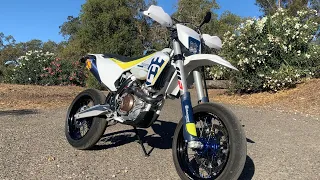 NEW HUSQVARNA FE501, new toy on the channel