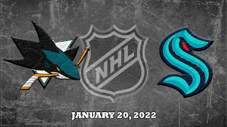 NHL Sharks vs Kraken | Jan.20, 2022