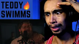 Teddy Swims - Blinding Lights (The Weeknd Cover)! FIRST TIME REACTION!