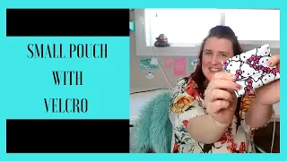 Quick and Easy Sewing Project using Velcro | Small pouch with velcro on your sewing machine