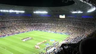 Euro 2012 | England - Ukraine anthem (гимны) FULL HD