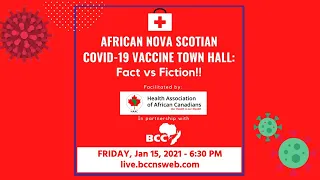 African Nova Scotian COVID-19 Town Hall: Fact vs Fiction
