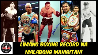 5 RECORDS sa BOXING HISTORY na MAHIRAP MaHIGITAN