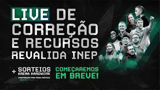 Live de correção Revalida INEP 2024.1