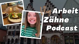 Ein Tag mit mir. ❤️🇩🇪 Neue ZÄHNE 🦷 , Podcast, mein Schüler 📚 LEARN GERMAN FAST