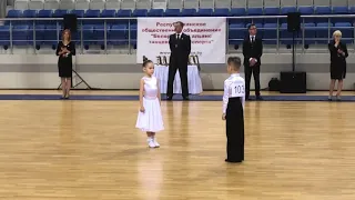 Чемпионат РБ по бальным танцам.Дети 1. Танго