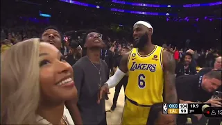 Lebron breaks the All-time Scoring Record (Full Sequence)