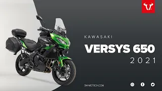 Kawasaki Versys 650 2021 - High-quality motorcycle accessories from SW-MOTECH