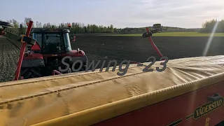 Kylvöt-23 /Crop sowing in Finland