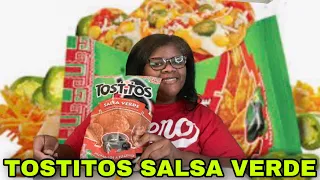 REVIEWING TOSTITOS SALSA VERDE TORTILLA CHIPS | #SLAYTEMBER | #30DAYSOFSLAY