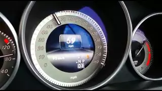 Mercedes-Benz E-Class Coupe E220 CDI 2014 Acceleration 0-100mph