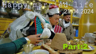 Pt:2 | Traditional Ladakhi wedding✨ 21.04.2024 | Stanzin Youdon ♡ Stanzin Mingur | Basgo/Thiksay🥂