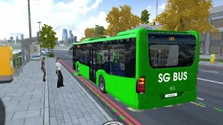 Bus Simulator 2023 - Mercedes Benz Citaro Hybrid #ovilex #london #Singapore 🚌 Ovilex Bus Simulator