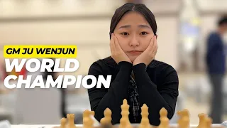 The World Champion GM Ju Wenjun joins the field | Dubai Police Global Chess Challenge 2024