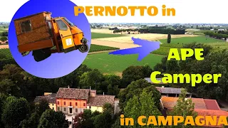 Pernotto in APE 50 camperizzata in campagna | B&B Cà Masinet - Russi (RA)