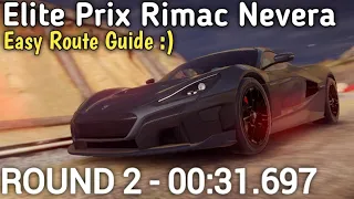 Asphalt 9 Rimac Nevera Elite Prix Round 2 - 00:31.697